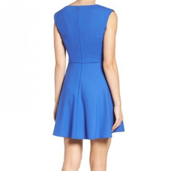 French Connection Whisper Light Dress size 8 blue - Picture 6 of 6